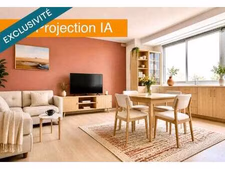 vente appartement 3 pièces à nantes bellevue (44000) : à vendre 3 pièces / 68m² nantes bel