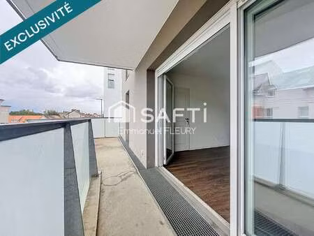 vente appartement 3 pièces à nantes saint-jacques (44000) : à vendre 3 pièces / 66m² nante