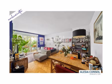 vente appartement 3 pièces 72 m² paris 14 (75014)