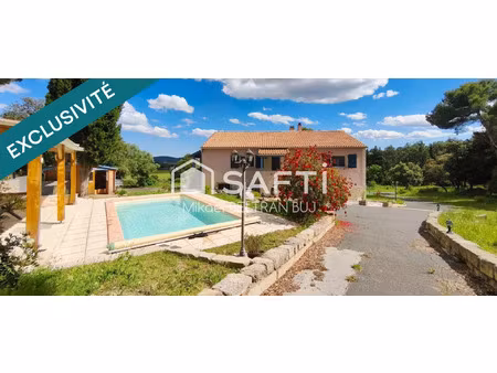 vente maison 7 pièces 198 m² poussan (34560)