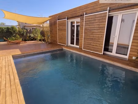 un havre de paix au cailar - villa avec piscine de plain pie
