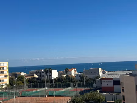 carnon t2 cabine de 39 m2 hab - terrasse de 11 m2 vue mer