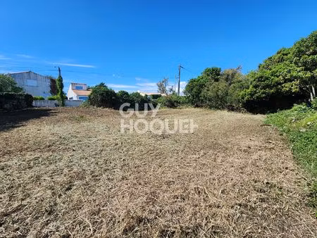 exclusivité à saint-denis-d'oléron : terrain de 524 m² à vendre à 120 000 €
