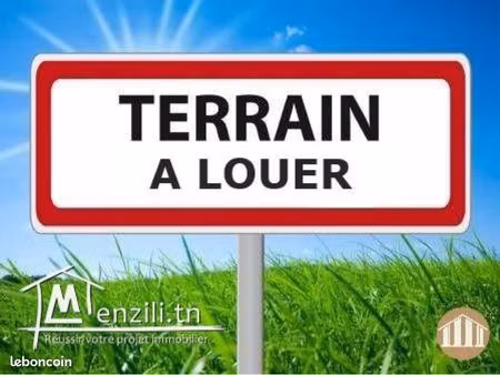terrain 500 m2 à louer - douai (emplacement premium)