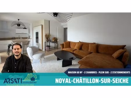 coup de coeur - appartement t3 - livré en 2024 - noyal-châtill