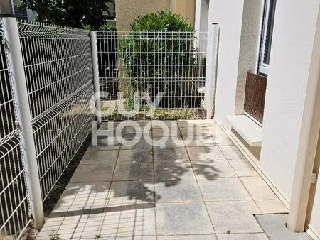 appartement t1 à louer avec terrasse à perpignan  quartier saint-martin