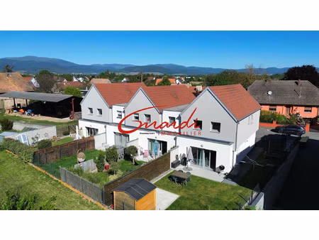 ungersheim  maison jumelee de 95m2 avec 3 chambres et garage
