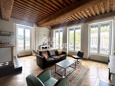 lyon 5- quai de saone- appartement avec vue dégagée