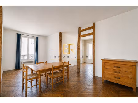 appartement de 3 pièces de 51m2 à paris 19e