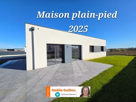 cléder : maison neuve de 2025 plain pied de 5 pièces - 112m² - terrain de 634m²