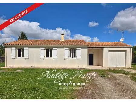 pavillon de plain-pied – 2 chambres – grand terrain 1600 m² – st-pardoult