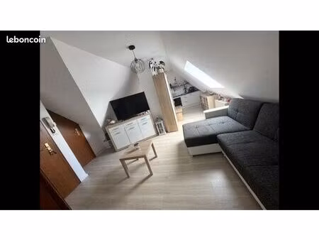 2 pièces mansardées