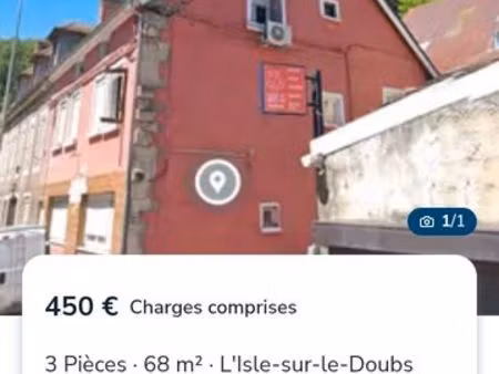 f3 isle sur le doubs