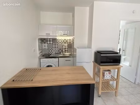 studio meublé 23m² terrasse et balcon montpellier 34000 quartier st lazare