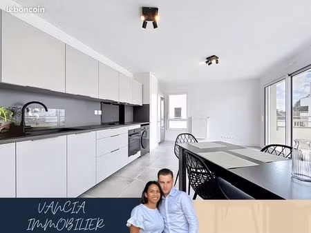 appartement 3 pièces 60 m²
