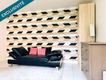 appartement 26 m² jardin 48 m²