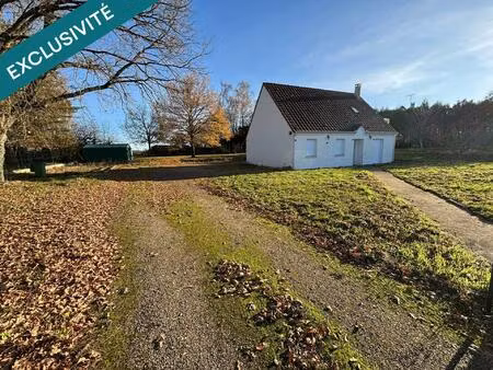 beau pavillon de 130m2 hab. sur 2288m2 de terrain clos. a 1h30 de paris  sotie a6 et gare 