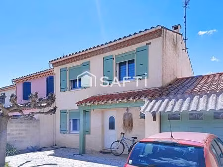 narbonne 4p  jardin  garage  terrasse  lumineux