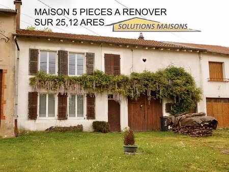 maison lorraine a renover sur 25 12 ares de terrain
