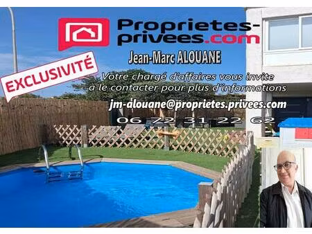 appartement frontignan la peyrade 3 pièce(s) 63.26 m2