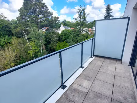 pont du cens - studio avec balcon et cave