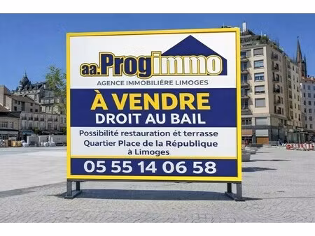 vente local d’activités limoges 87000 100m²