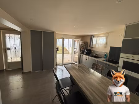 à vendre – appartement t2 de 50 04 m² avec jardin  garage et