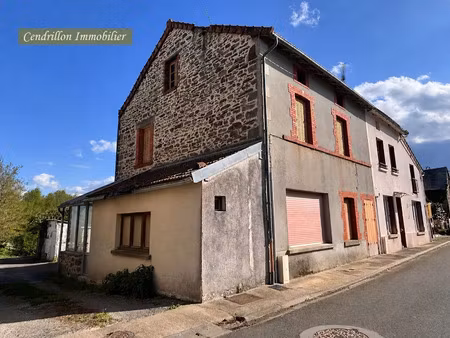 vente maison 6 pièces 80 m² à bosmoreau-les-mines (23400)  55 000 €