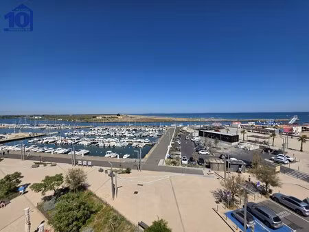 achat appartement 3 pièces 40m² valras plage 34350