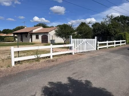 maison plain pied avec grand terrain constructible à dissay