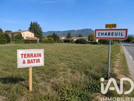 terrain à bâtir à chabeuil (26120)