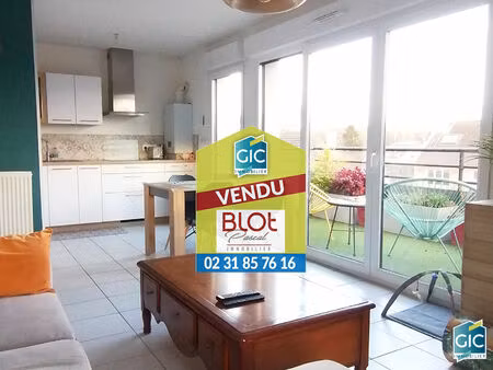 appartement mondeville 3 pièce(s) 62 m2