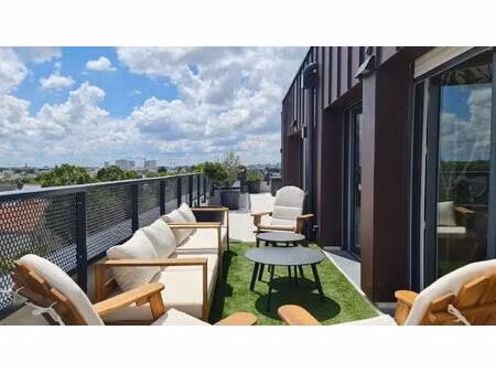 angers  penthouse d'exception 138 m² avec terrasse panoramique de 67 m² et vue dominante s