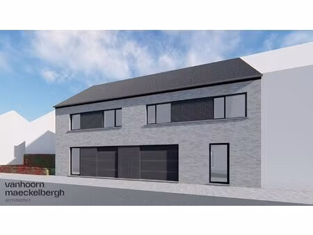 ruime halfopen nieuwbouwwoning te koop in slijpe – wonen in alle rust nabij groen