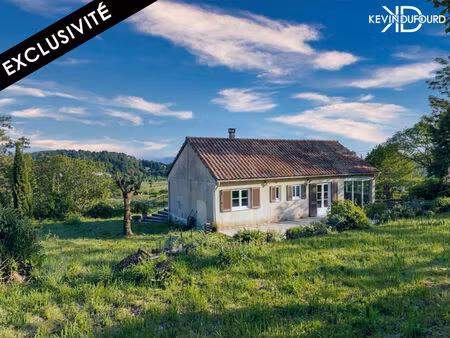 maison de 60m² sur un terrain de 1500m² à sanilhac