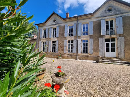 entre charente et dordogne – grande demeure de famille à rén