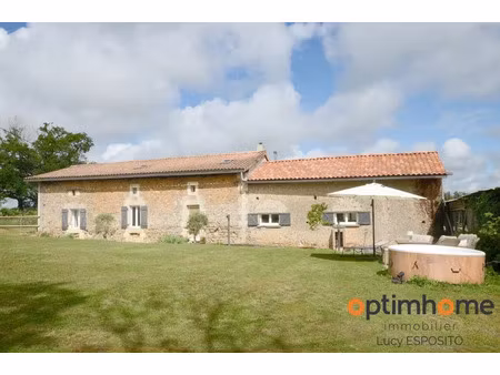 vente maison 6 pièces 220 m² à cherves-châtelars (16310)  306 000 €