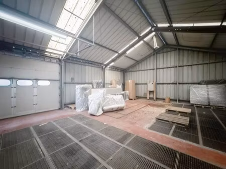 centraal gelegen magazijn van 125m²