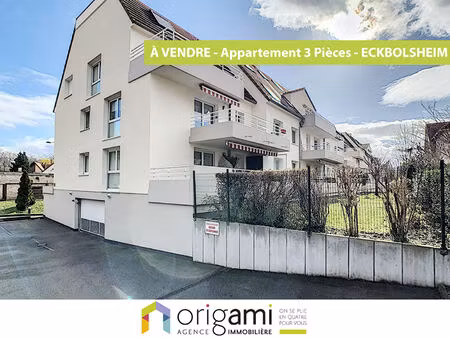 appartement 3p à vendre - eckbolsheim