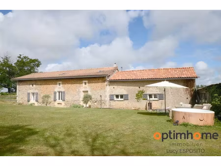 vente maison 6 pièces 220 m² cherves-châtelars (16310)