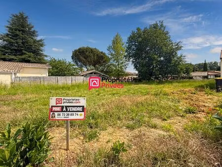 castelnau de médoc - terrain constructible 514m2