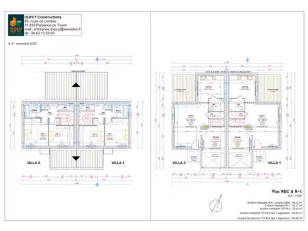 vente maison 3 pièces 76 m² à tournefeuille (31170)  323 000 €