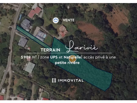 achat terrain 5 989m² petit bourg 97170