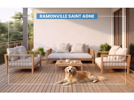 vente appartement neuf 3 pièces 71m2 ramonville-saint-agne - 283300 € - surface privée