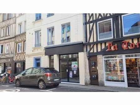 location local commercial 80m² rouen 76000