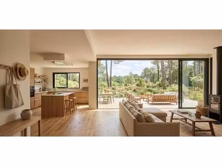 *superbe 4pièces + terrasse + jardin - proche océan et lacs des landes + parking