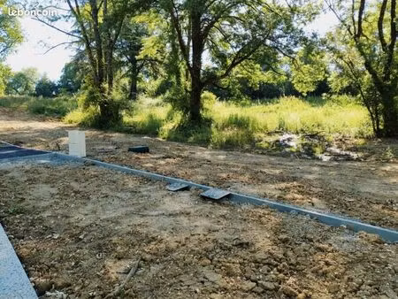 vente terrain 2800 m² belin-béliet (33830)