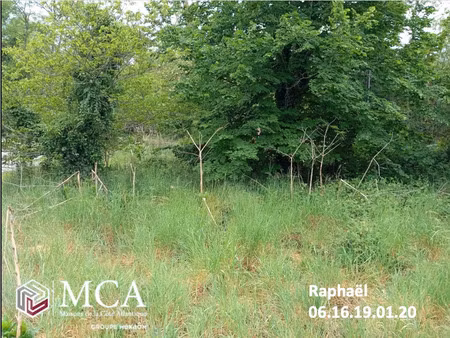 vente terrain 950 m² biganos (33380)