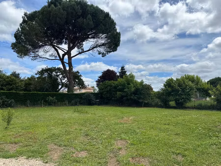 vente terrain 700 m² saucats (33650)