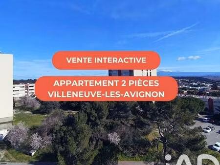 vente appartement 2 pièces à villeneuve-lès-avignon (30400) : à vendre 2 pièces / 61m² vil